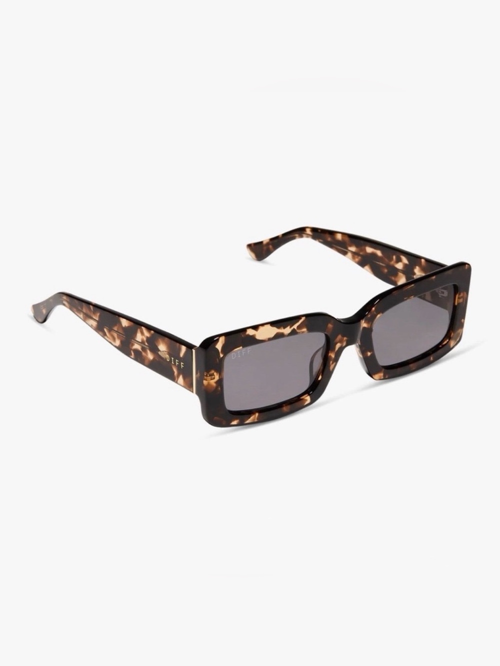 ⚜️DIFF EYEWEAR INDY EXPRESSO TORTOISE SUNGLASSES 51mm w/case